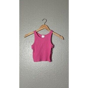 Zara Pink Crop Tank